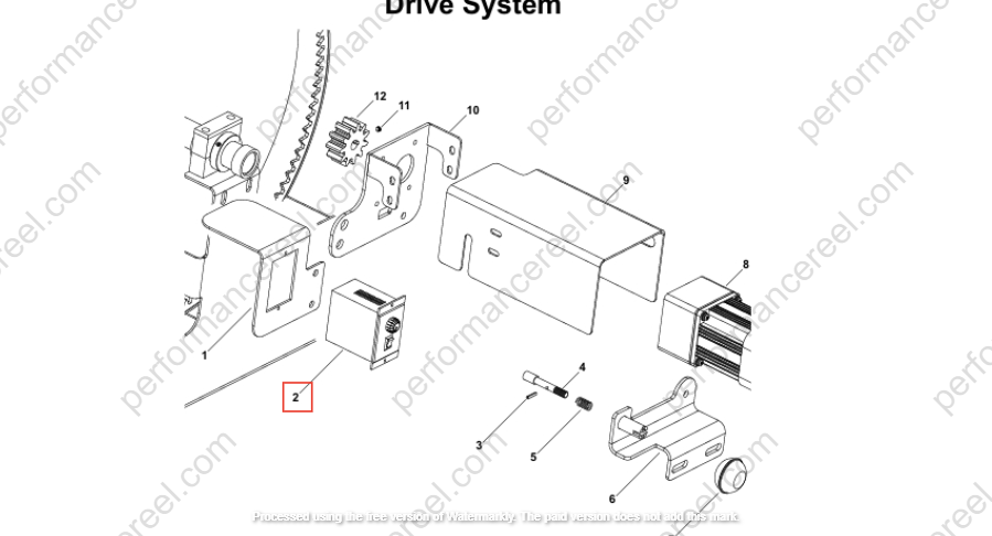 Kifco Repair Part Number 52100141