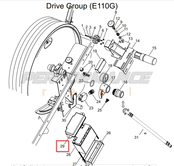 Kifco Repair Part Number 50900350