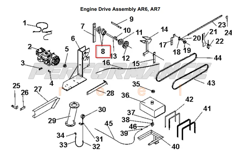 Kifco Repair Part Number 50101460