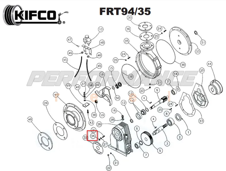 Kifco Repair Part 50401490