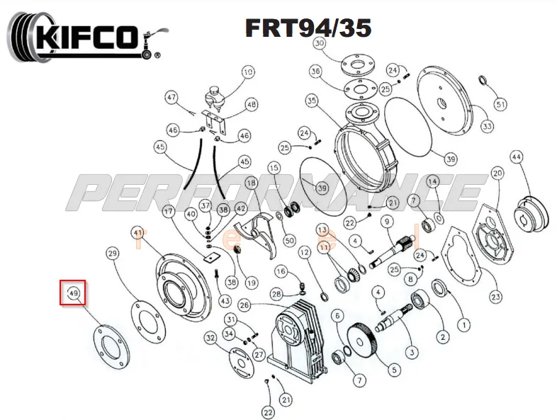 Kifco Repair Part Number 04054634