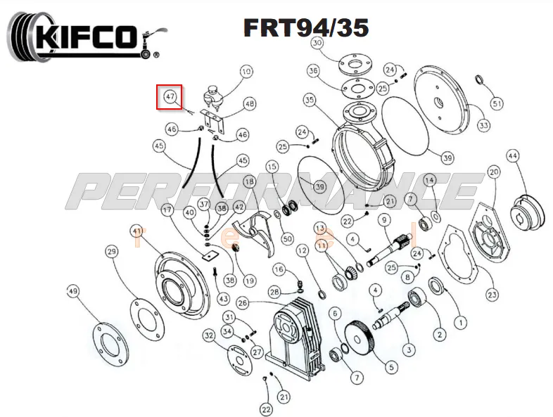 Kifco Repair Part Number 02206670