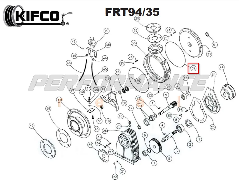 Kifco Repair Part Number 02200681