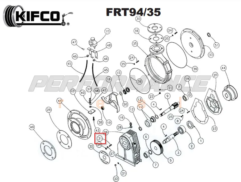 Kifco Repair Part Number 02200620