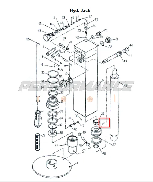 Kifco Repair Part Number 50401030