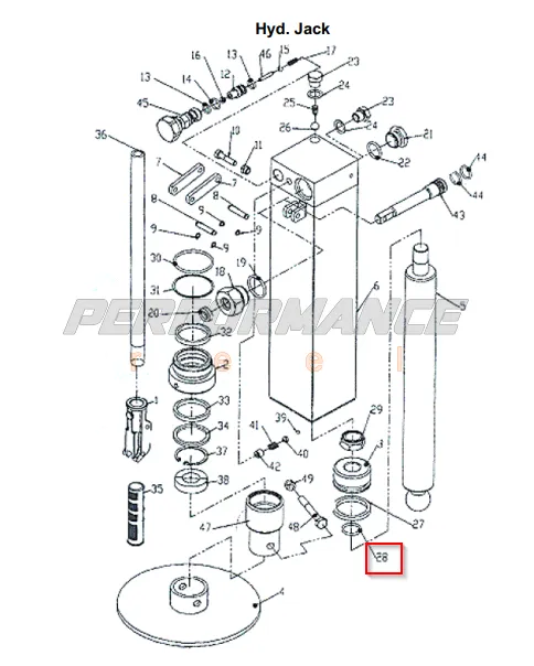 Kifco Repair Part Number 50401280