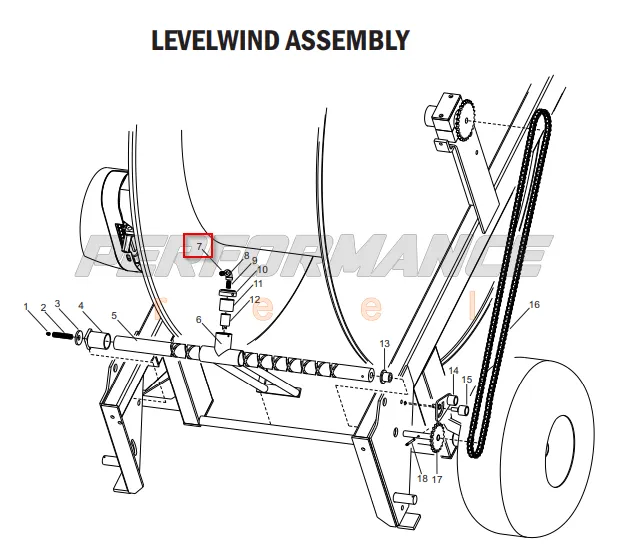 Kifco Repair Part Number 53848441 – Performance Reel