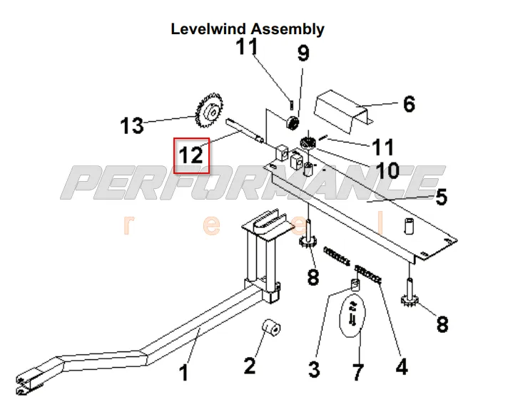 Kifco Repair Part Number 50100152 – Performance Reel