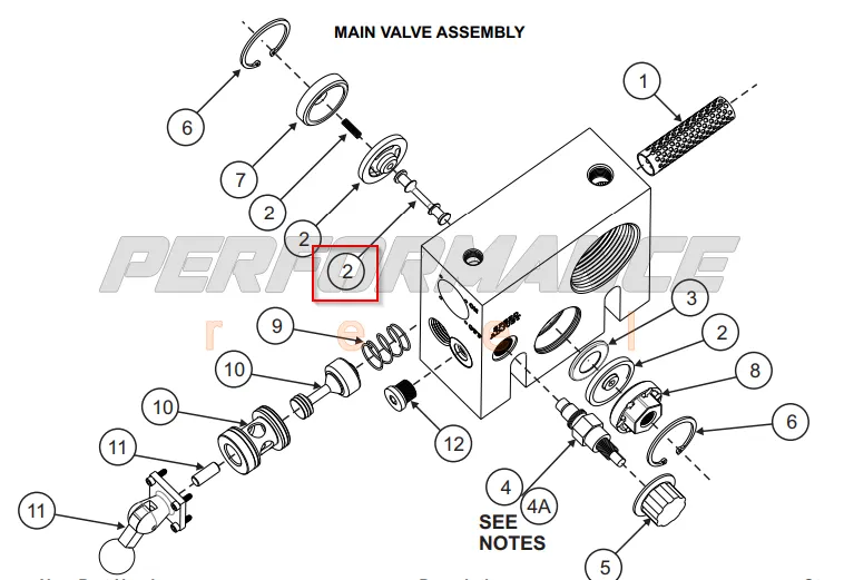 Kifco Repair Part Number 50302021