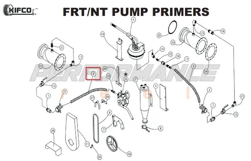 Kifco Repair Part Number 58607210