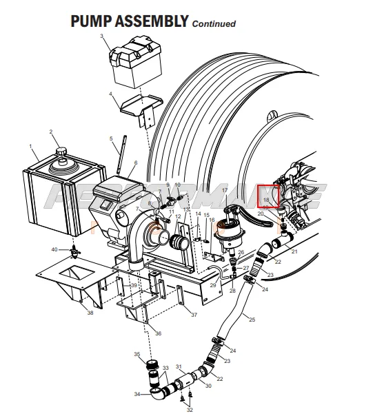 Kifco Repair Part Number 50005720