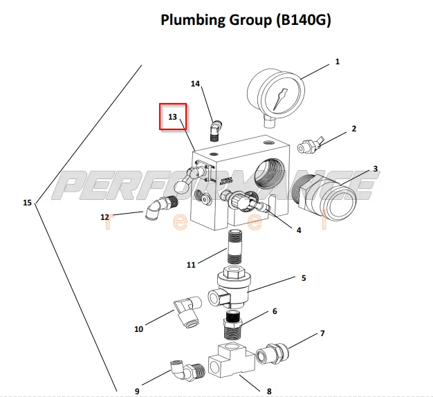 Kifco Repair Part Number 50302020