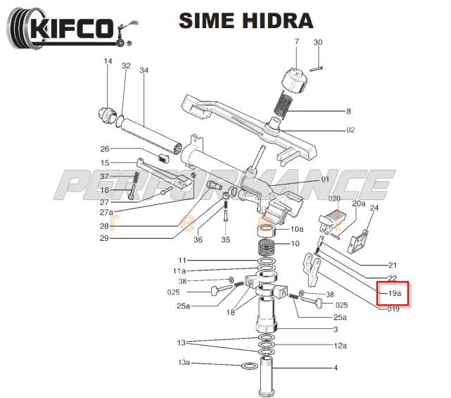 Kifco Repair Part 07500171
