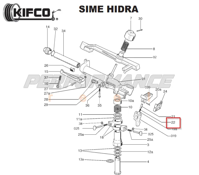Kifco Repair Part 07500210