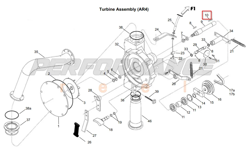 Kifco Repair Part Number 02205510