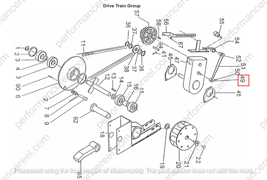 Kifco Repair Part Number 59504822