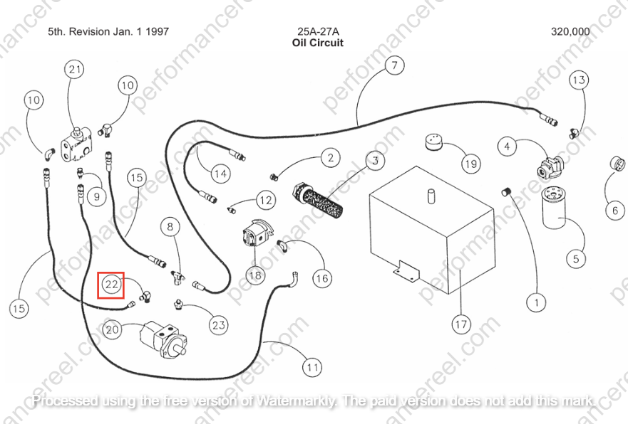 Kifco Repair Part Number 59501160