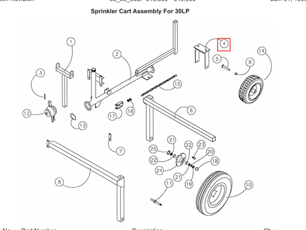 Kifco Repair Part Number 58801482