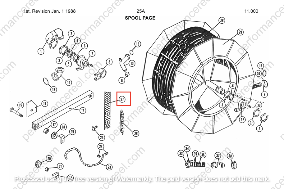 Kifco Repair Part Number 58900941
