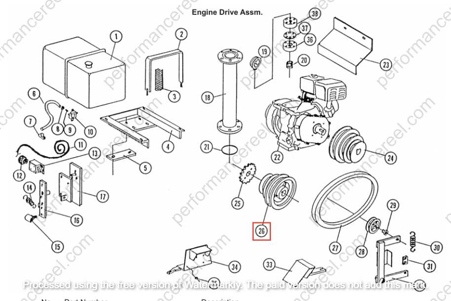Kifco Repair Part Number 58900570
