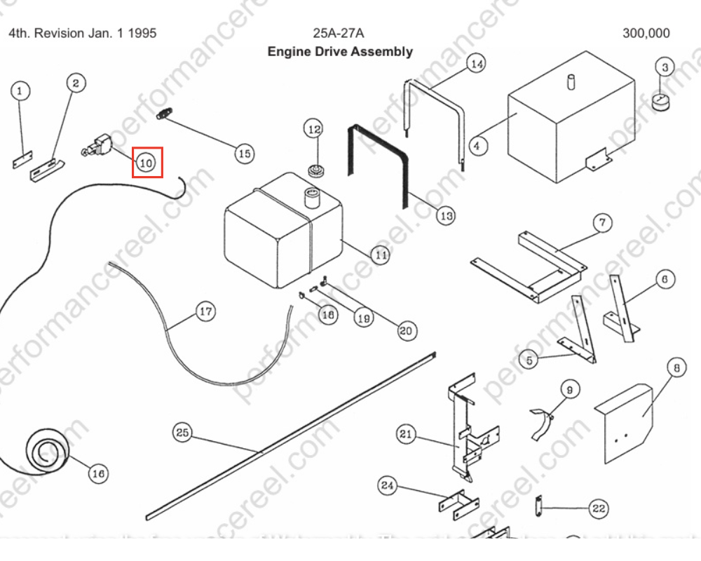 Kifco Repair Part Number 52662152
