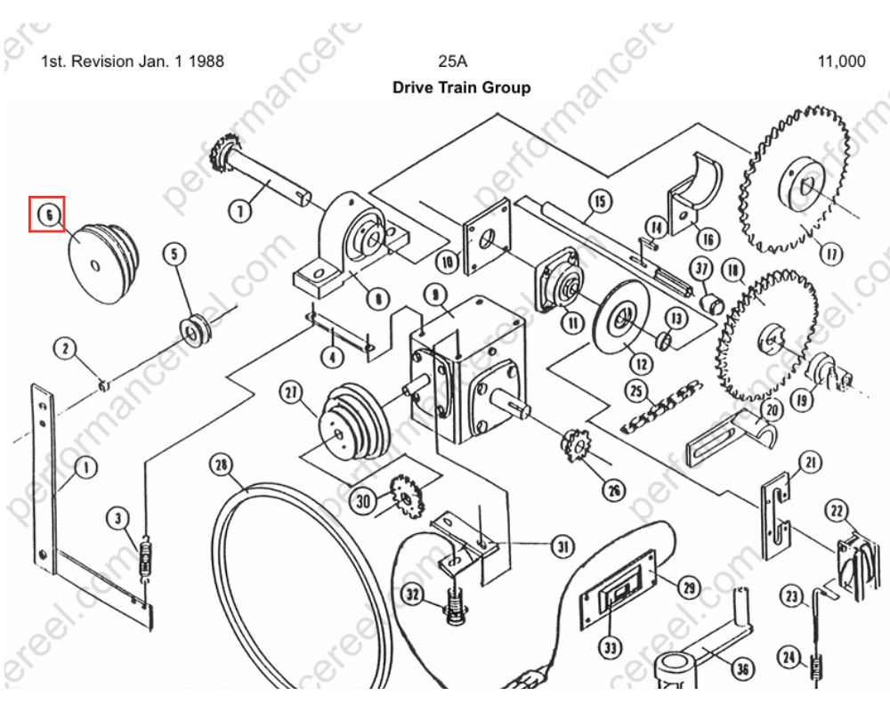 Kifco Repair Part Number 58500503