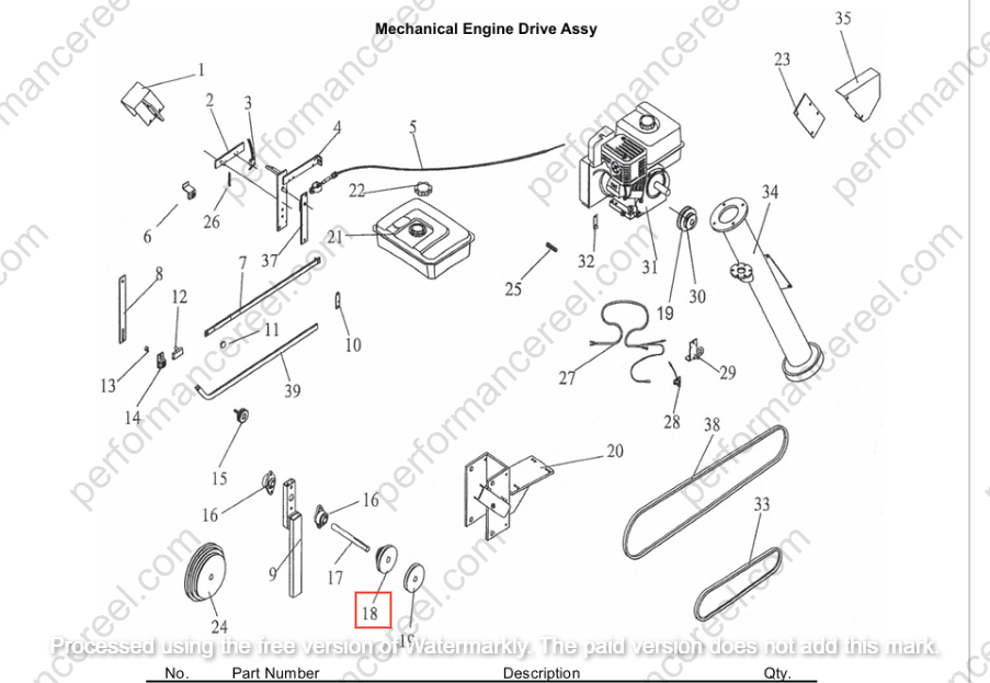 Kifco Repair Part Number 59900840