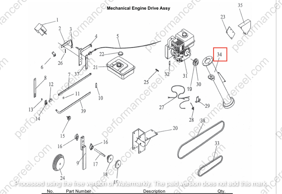 Kifco Repair Part Number 59900751