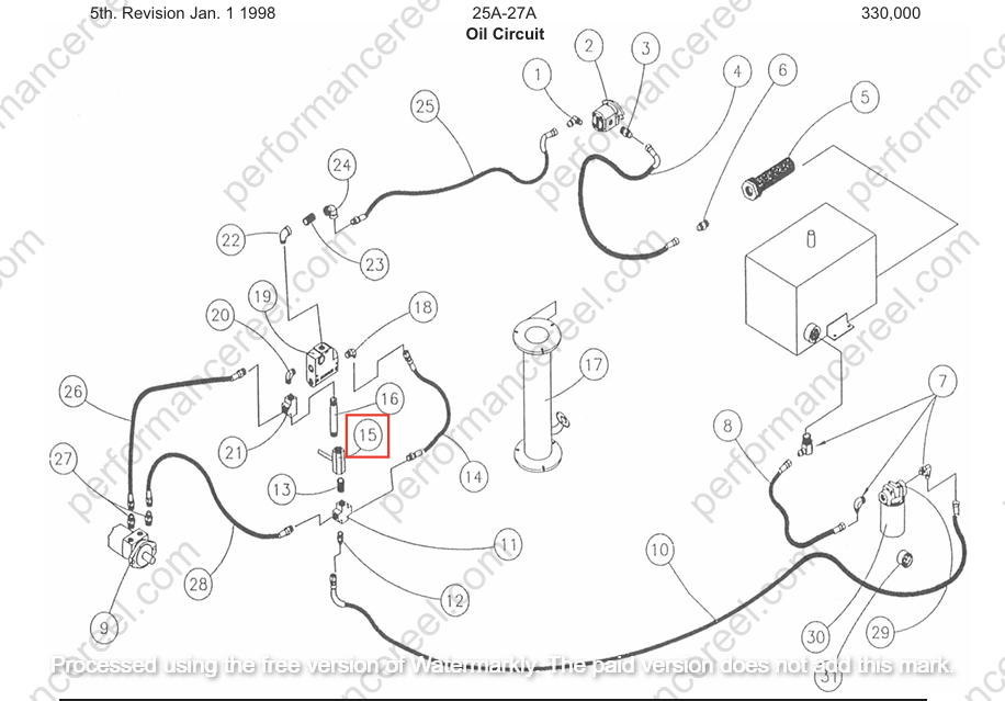 Kifco Repair Part Number 59702140