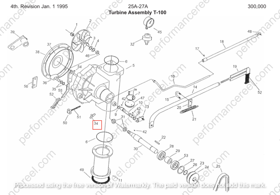 Kifco Repair Part Number 59603000