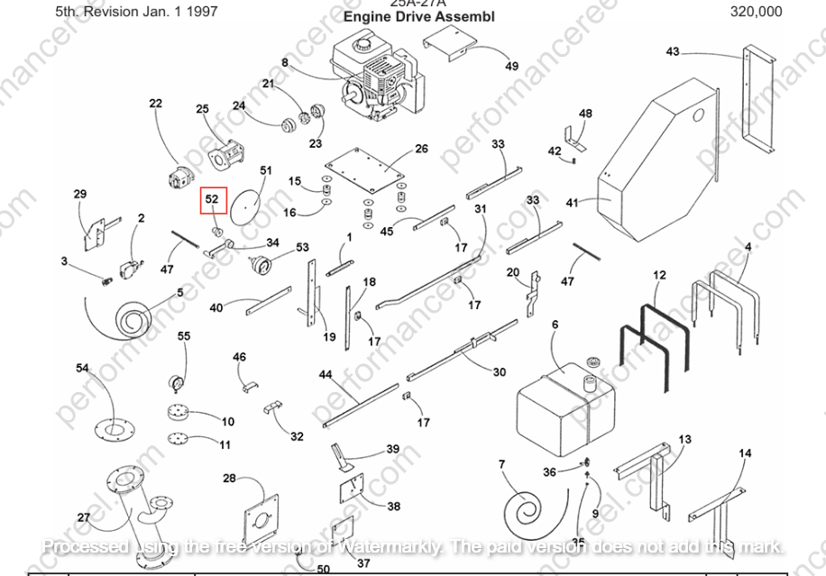 Kifco Repair Part Number 59602770