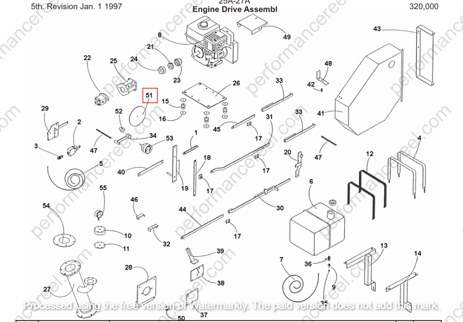 Kifco Repair Part Number 59602761
