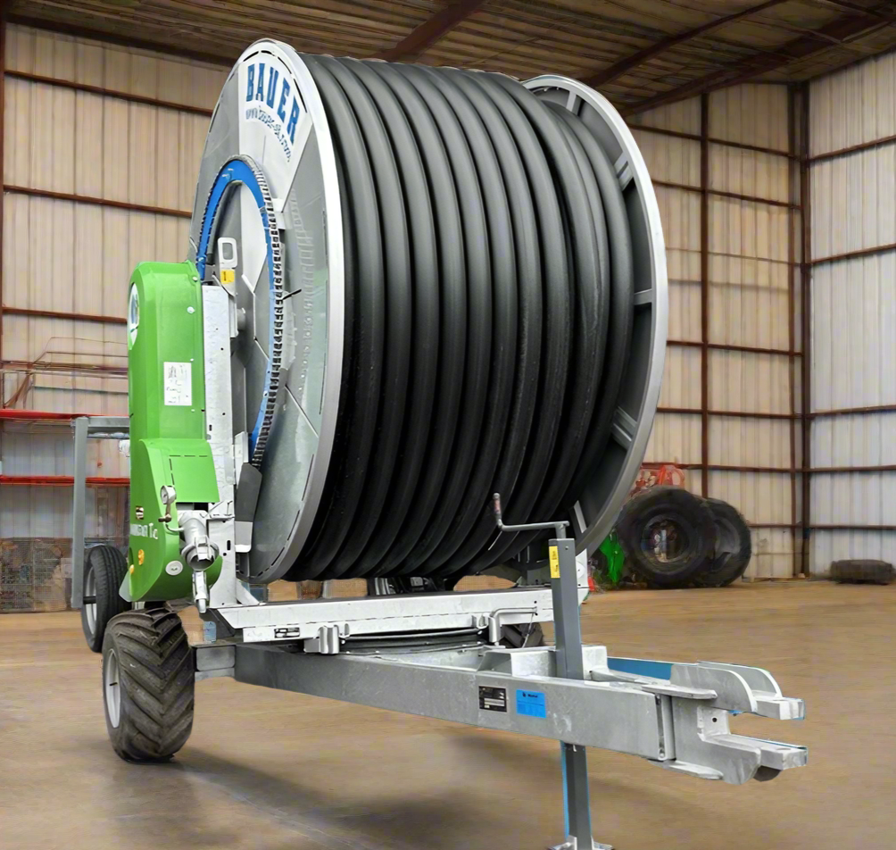 Bauer Rainstar Irrigation Reel T42 3.0" x 980' With Komet SR160 Ultra Sprinkler