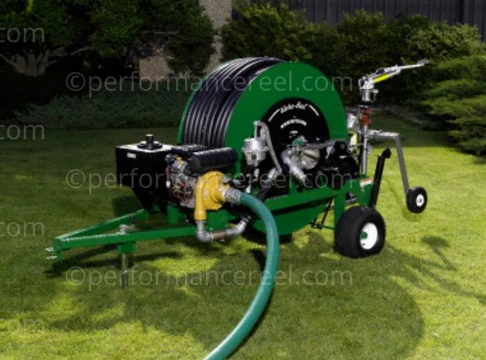 Kifco T200Lsc Water Reel Traveller With Self-Contained 23Hp Gas Engine, Franklin 3 X 2 1/2" Primary Pump, And Sime Hidra Sprinkler With Nozzle/Decal Kit